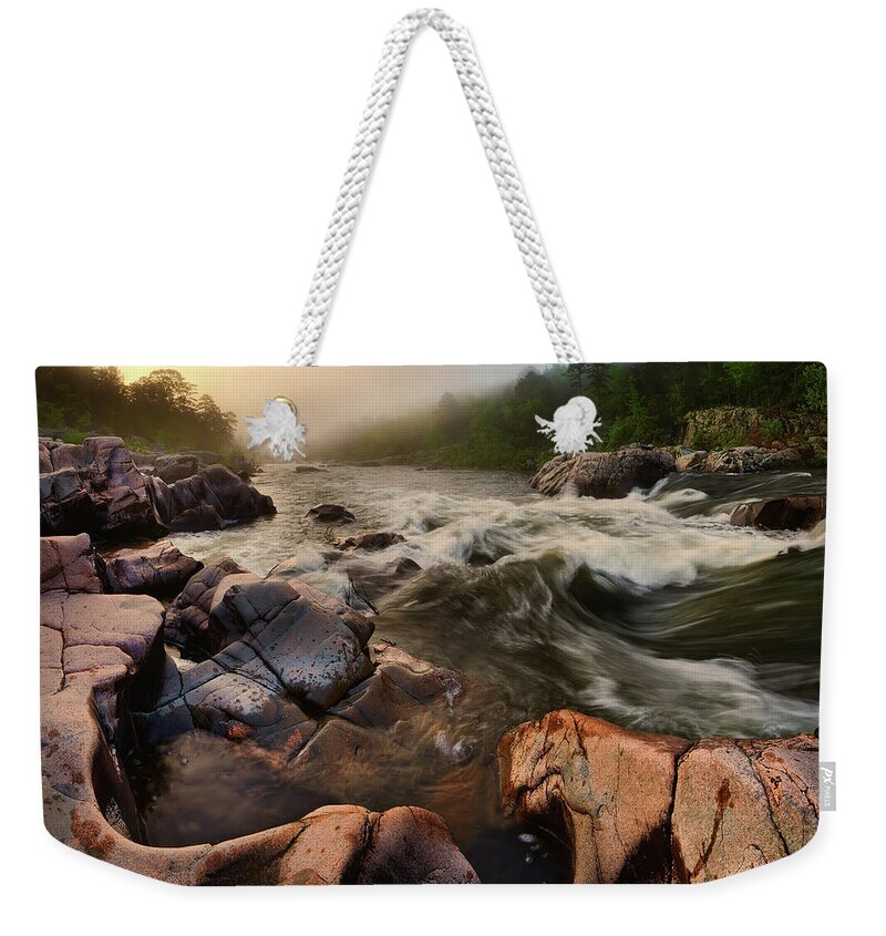 2016 Weekender Tote Bag featuring the photograph St. Francis River by Robert Charity