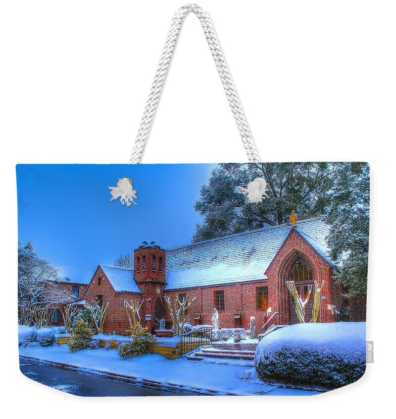 St.michael Weekender Tote Bag featuring the photograph St. Michael Maronite Catholic Church by Albert Fadel