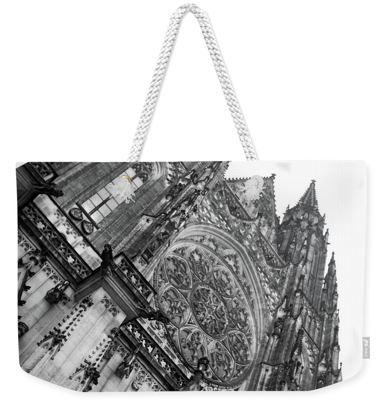 Europe Weekender Tote Bag featuring the photograph St. Vitus Cathedral 1 by Matthew Wolf