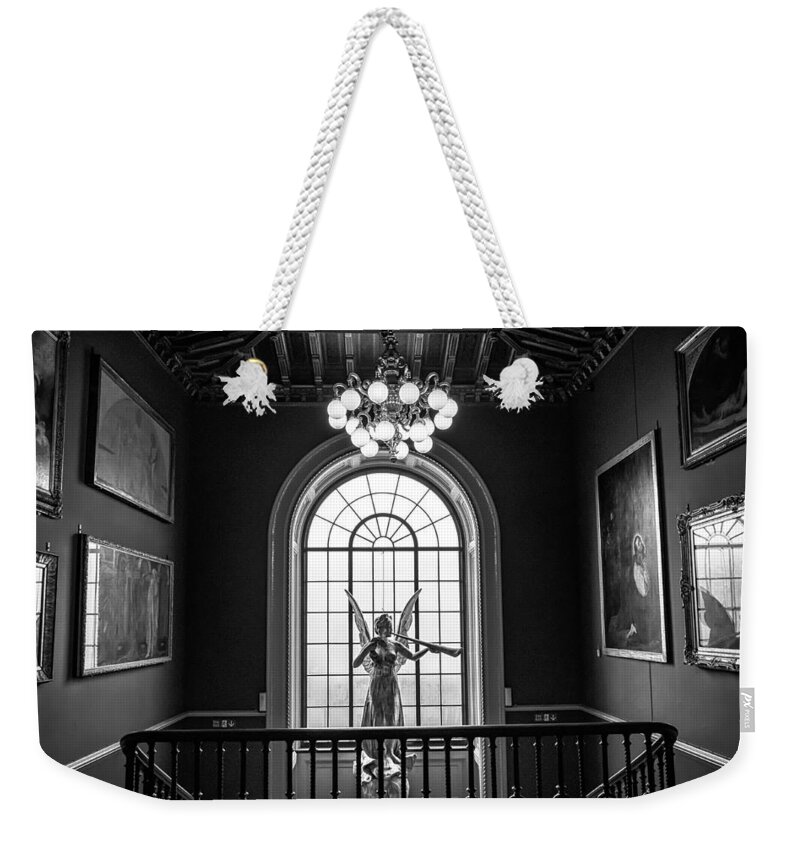 London Weekender Tote Bag featuring the photograph Stairway to Heaven by Glenn DiPaola