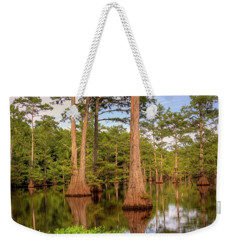 Bayou Weekender Tote Bag featuring the photograph Standing Strong by Ester McGuire