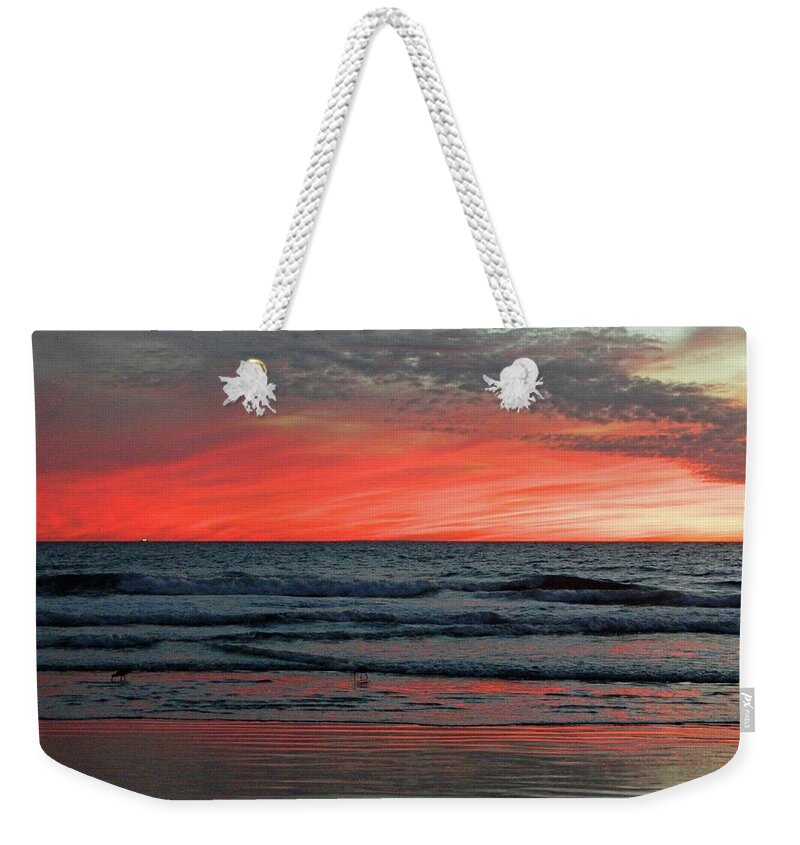 Sunset Weekender Tote Bag featuring the photograph State Of Mind by Everette McMahan jr