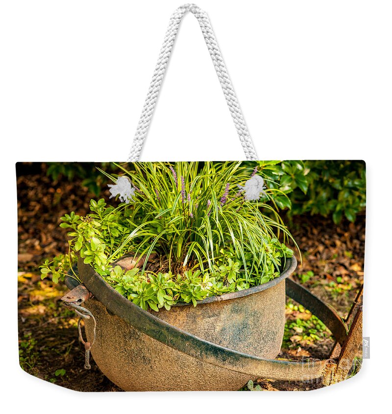 Steel Pot Weekender Tote Bag featuring the photograph Mountains #5 by Buddy Morrison