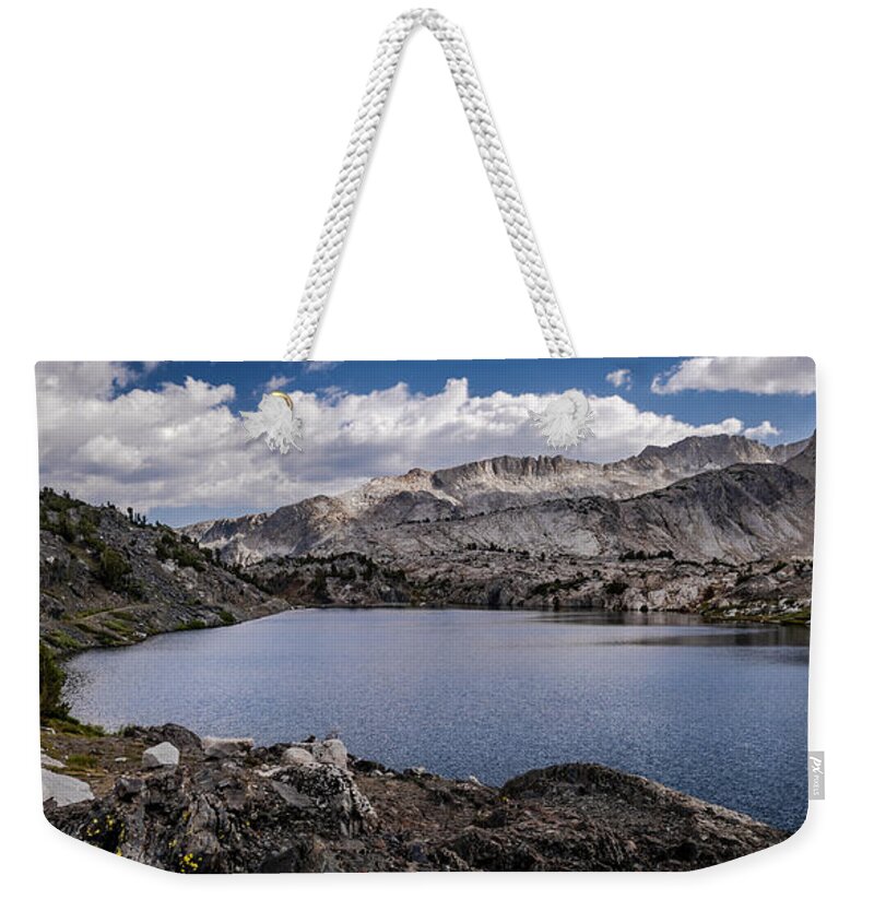 Lake Weekender Tote Bag featuring the photograph Steelhead Lake by Cat Connor