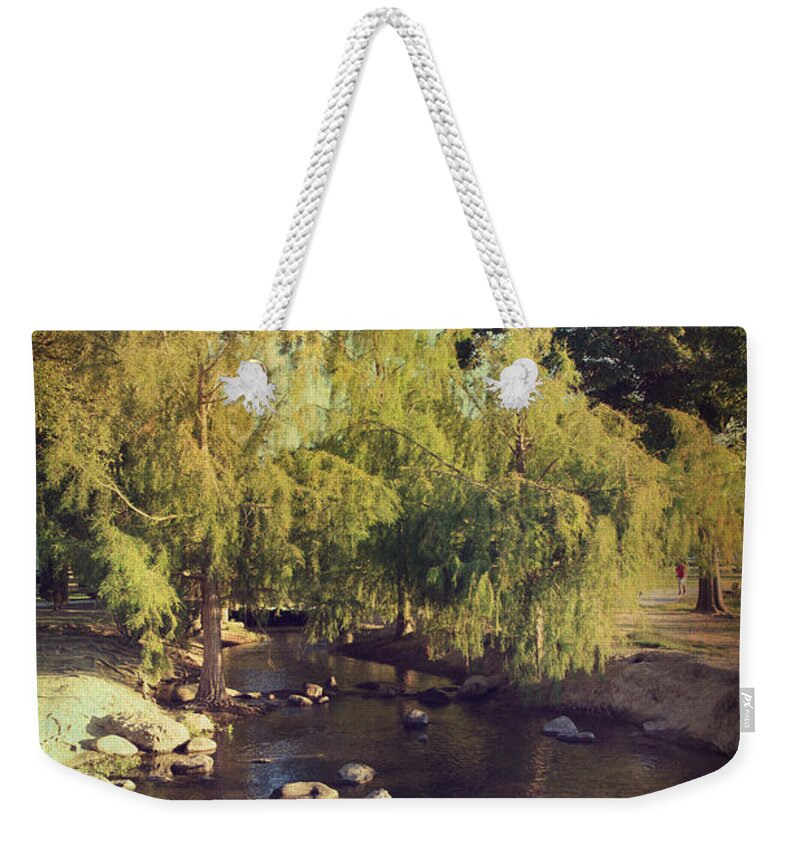 Landscapes Weekender Tote Bag featuring the photograph Stepping Stones to My Heart by Laurie Search