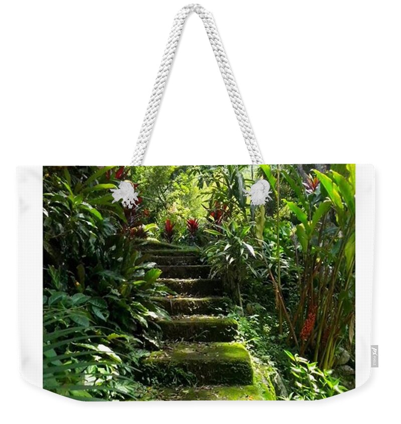 Mountains Weekender Tote Bag featuring the photograph Steps Without Feet

from by David Cardona