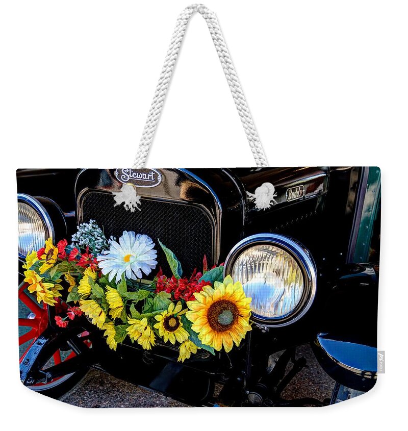 Home Weekender Tote Bag featuring the photograph Stewart Buddy by Richard Gehlbach