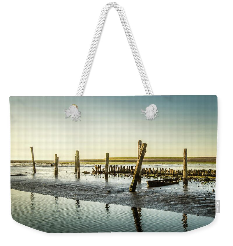 1x1 Weekender Tote Bag featuring the photograph Still Standing by Hannes Cmarits