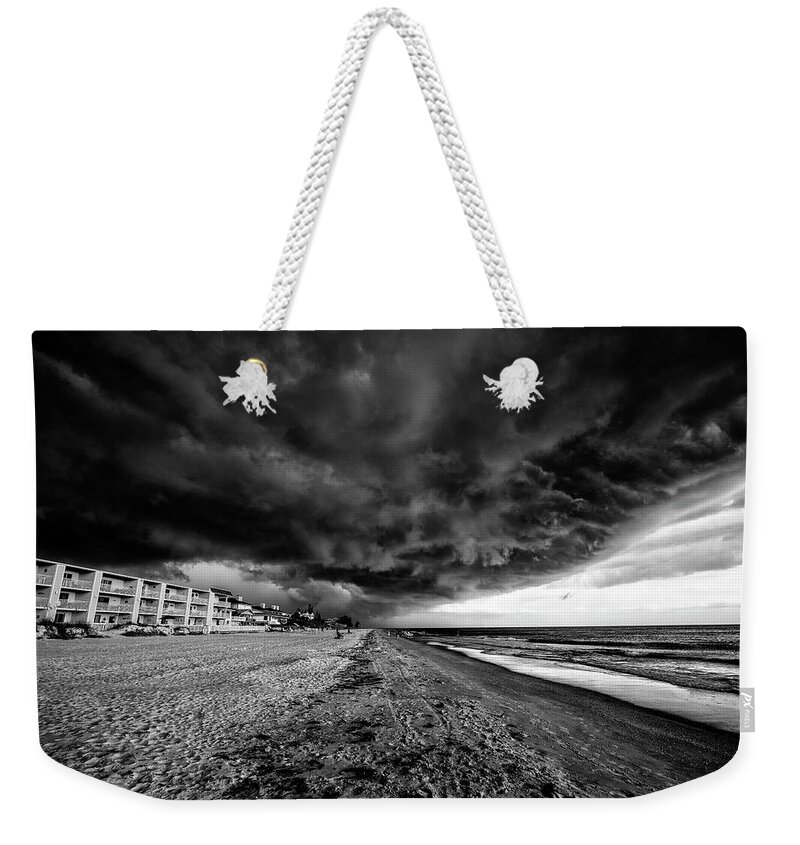Storm Weekender Tote Bag featuring the photograph Storm Brewing by Kevin Cable
