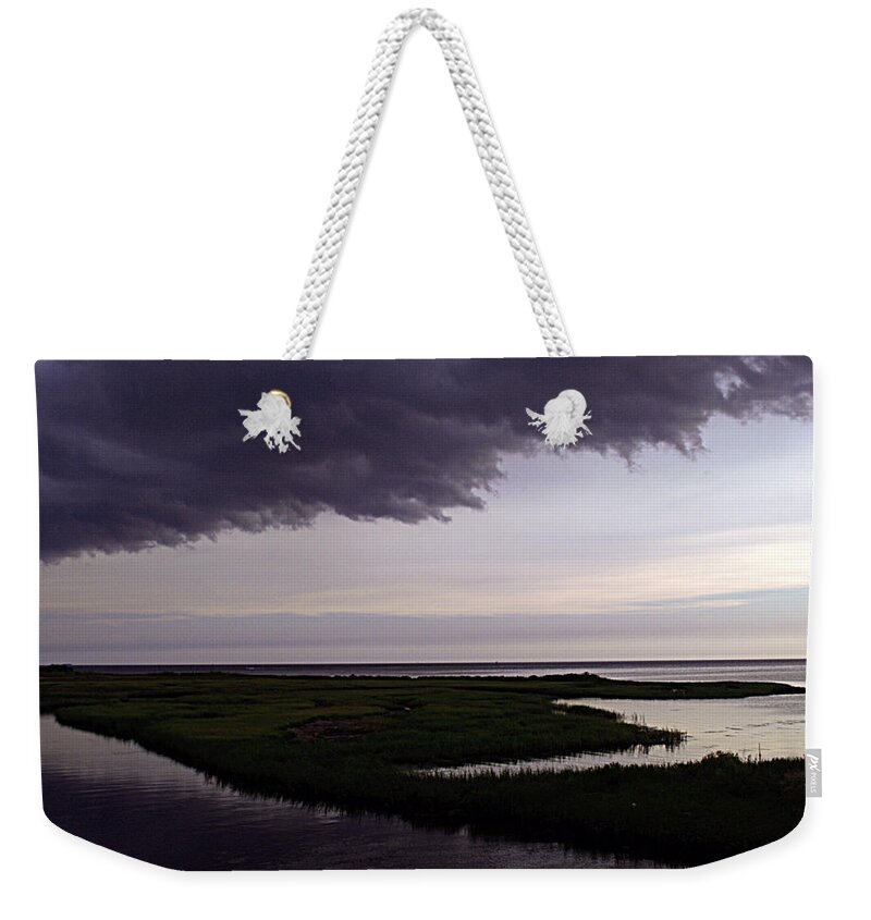 Storm Weekender Tote Bag featuring the photograph Stormy Day by Bob Johnson