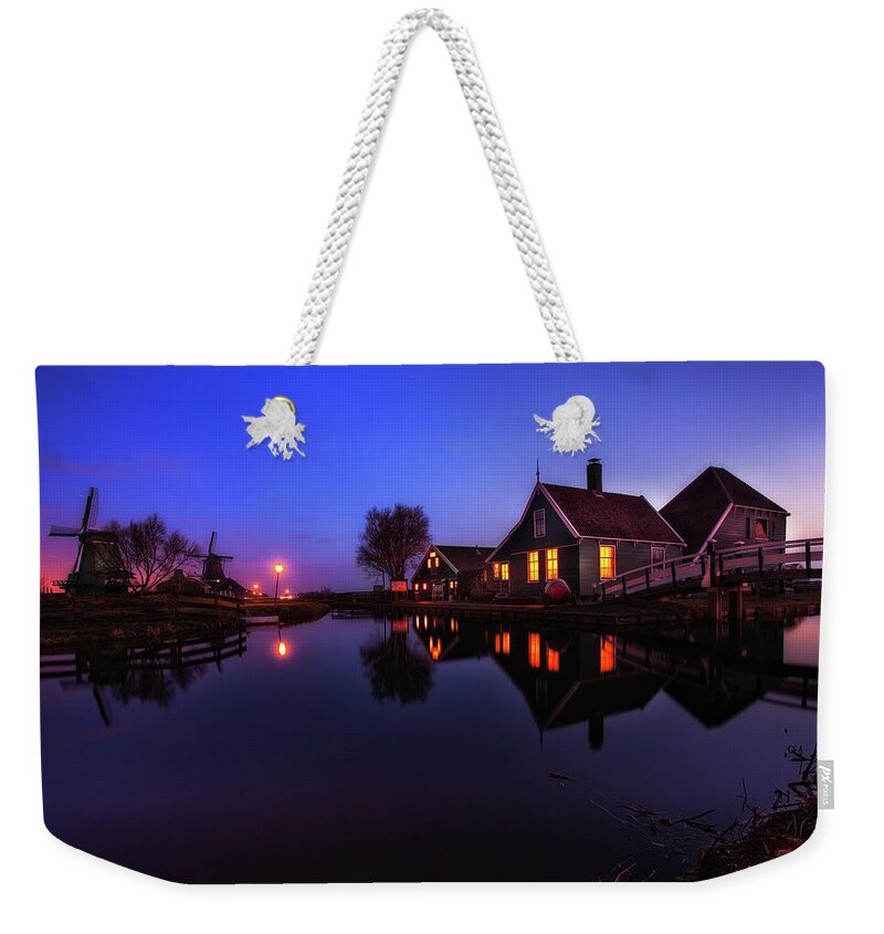 Landscape Weekender Tote Bag featuring the photograph Storybook scene by Jorge Maia