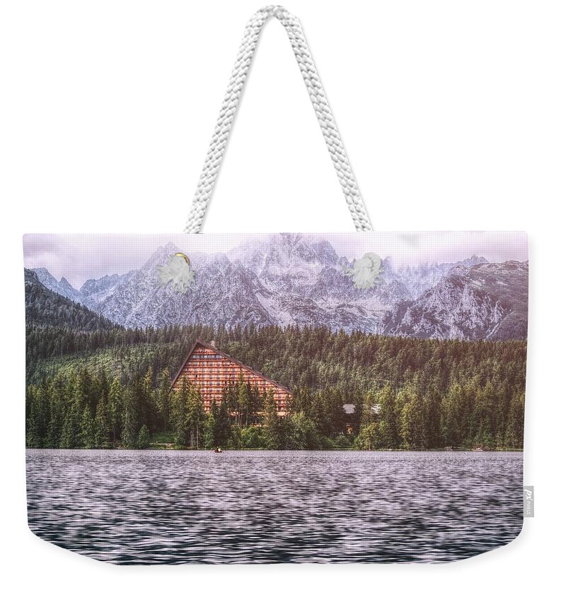 Slovakia Weekender Tote Bag featuring the photograph Strbske Pleso High Tatras Slovakia 2 by Jaroslav Buna