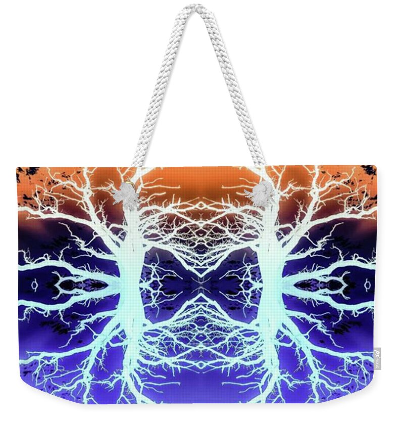 Followforfollow Weekender Tote Bag featuring the photograph Strong Vibrant Colors Creating A by John Williams