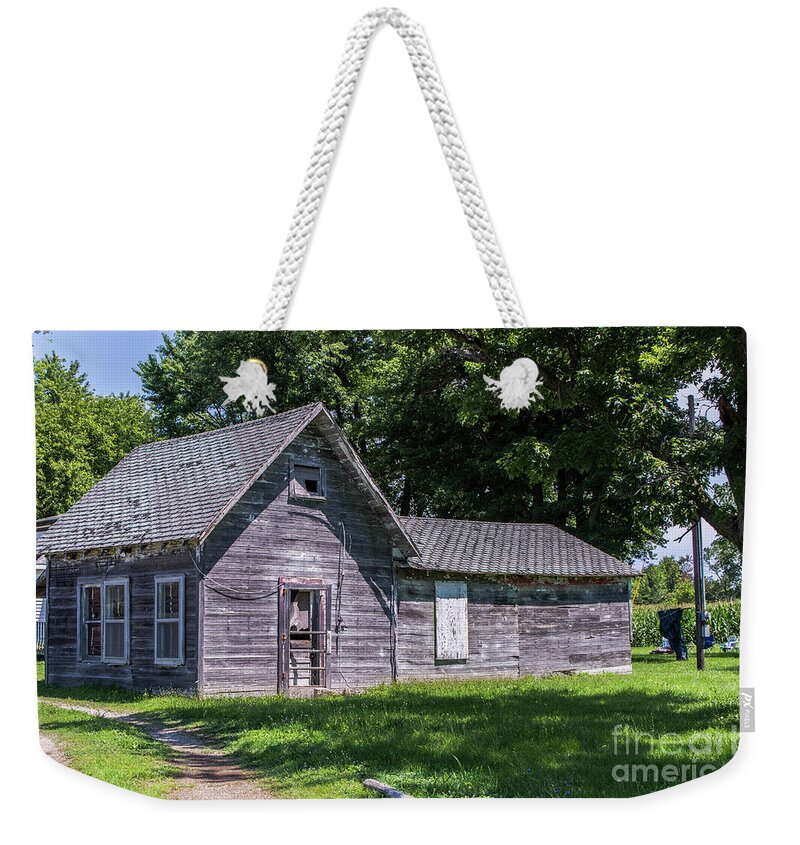 Midwest Weekender Tote Bag featuring the photograph Sullender's Store by Kathy McClure