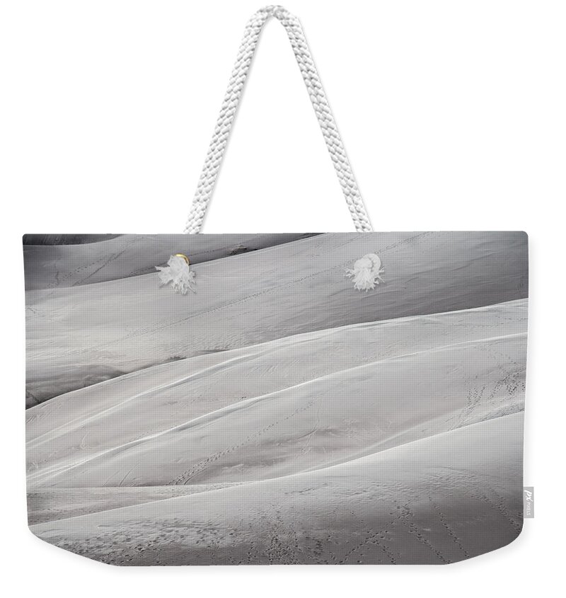 Sand Weekender Tote Bag featuring the photograph Sullied by Laura Roberts