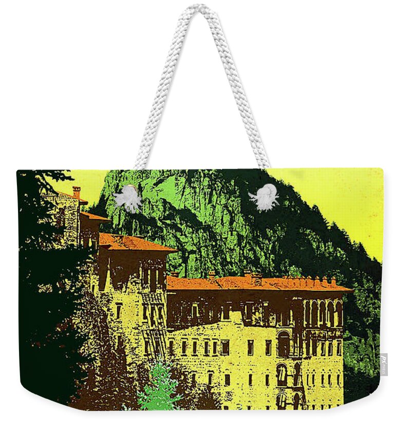 Monastery Weekender Tote Bags