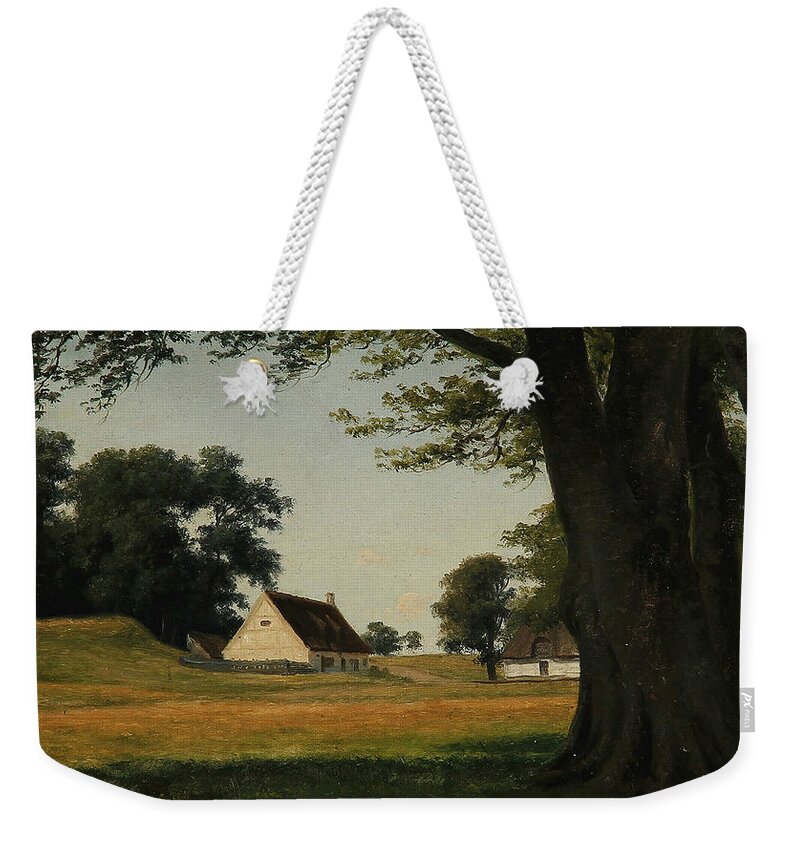 19th Century Art Weekender Tote Bag featuring the painting Summer day at Ermitagesletten by Axel Schovelin