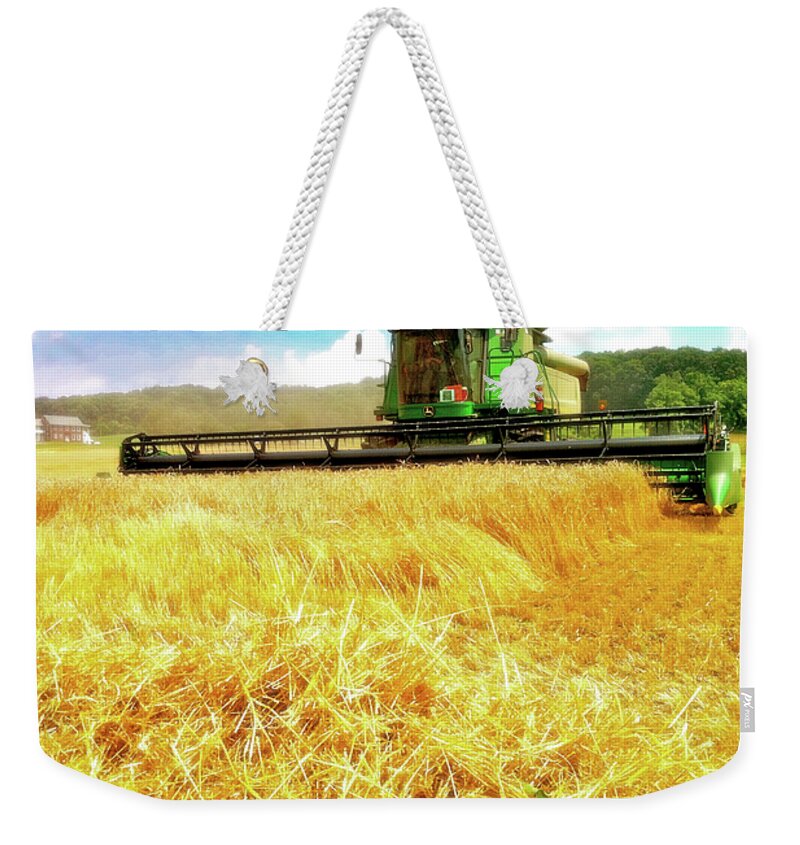 Harvest Weekender Tote Bag featuring the photograph Summer Harvest by Kevyn Bashore