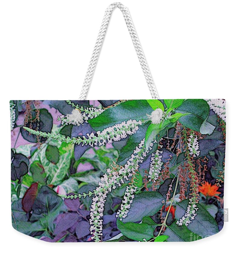 Photography Weekender Tote Bag featuring the photograph Summer White by Kathie Chicoine