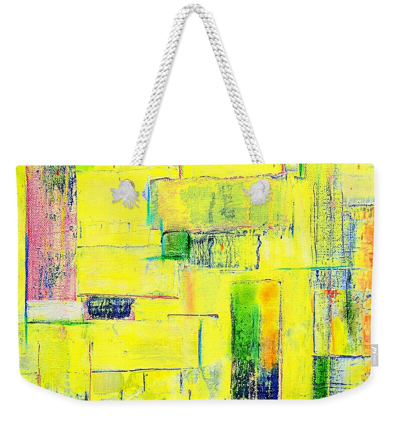 Viva Weekender Tote Bag featuring the painting Summertime by VIVA Anderson
