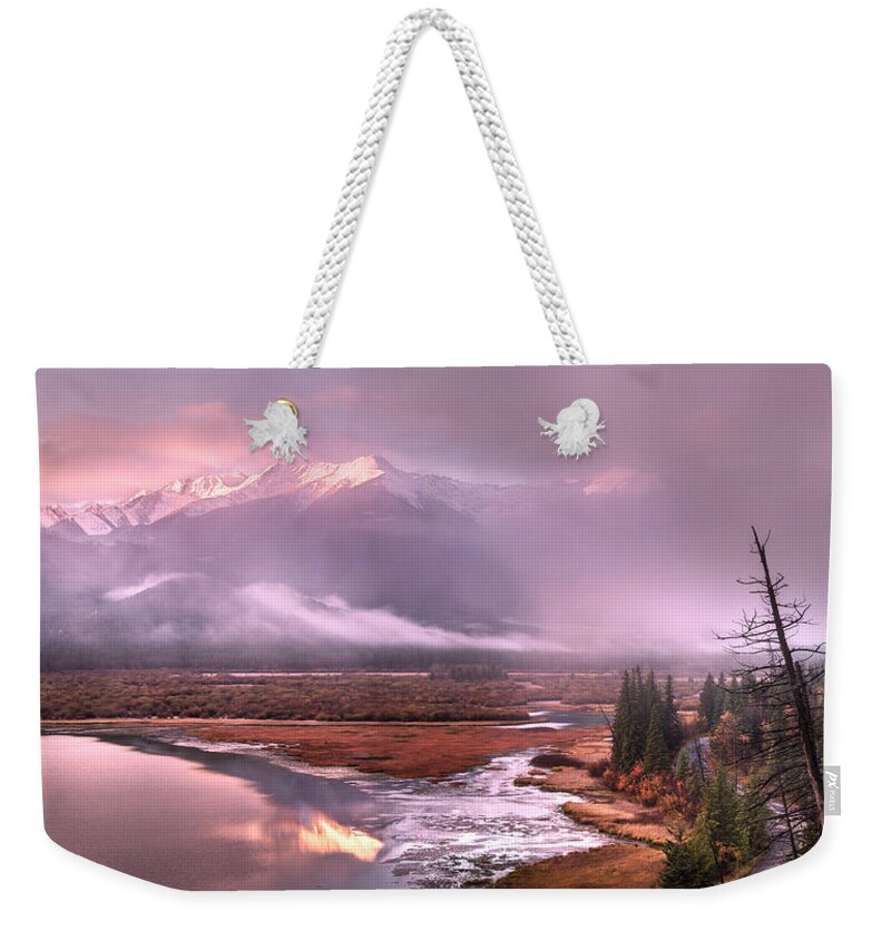 Sundance Weekender Tote Bag featuring the photograph Sun Dance by John Poon