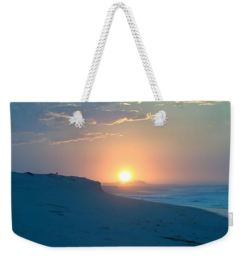 Sun Weekender Tote Bag featuring the photograph Sun Dune by Newwwman