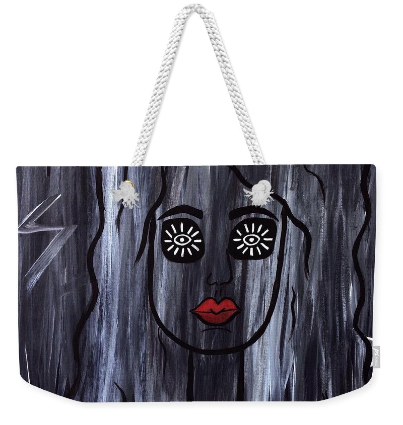 Sun Weekender Tote Bag featuring the photograph Sun in your Eyes by Annie Walczyk
