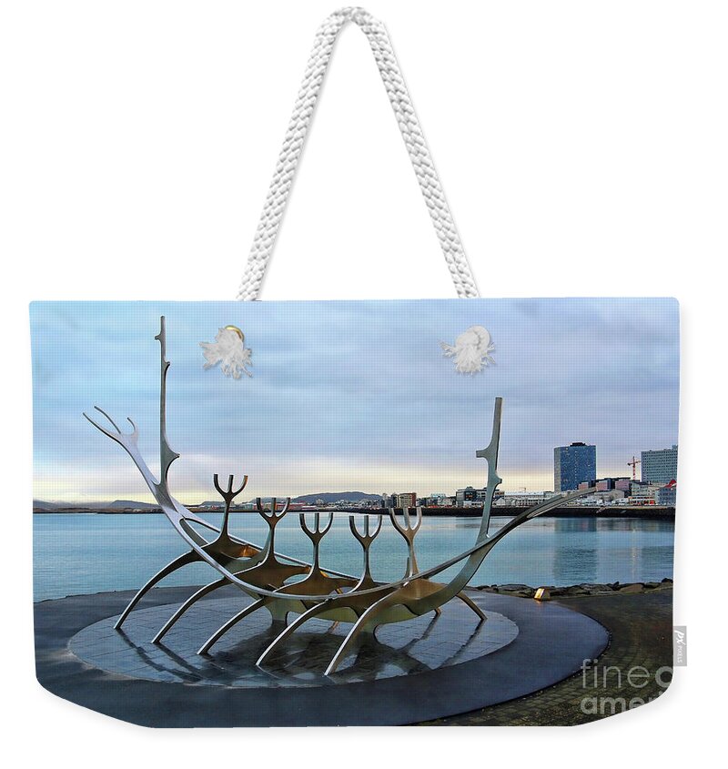 Sun Voyager Weekender Tote Bag featuring the photograph Sun Voyager 7466 by Jack Schultz