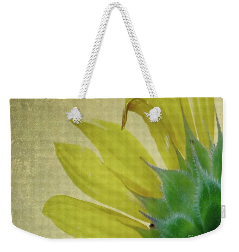 Sunflowers Weekender Tote Bag featuring the digital art Sunflower by Rebecca Langen