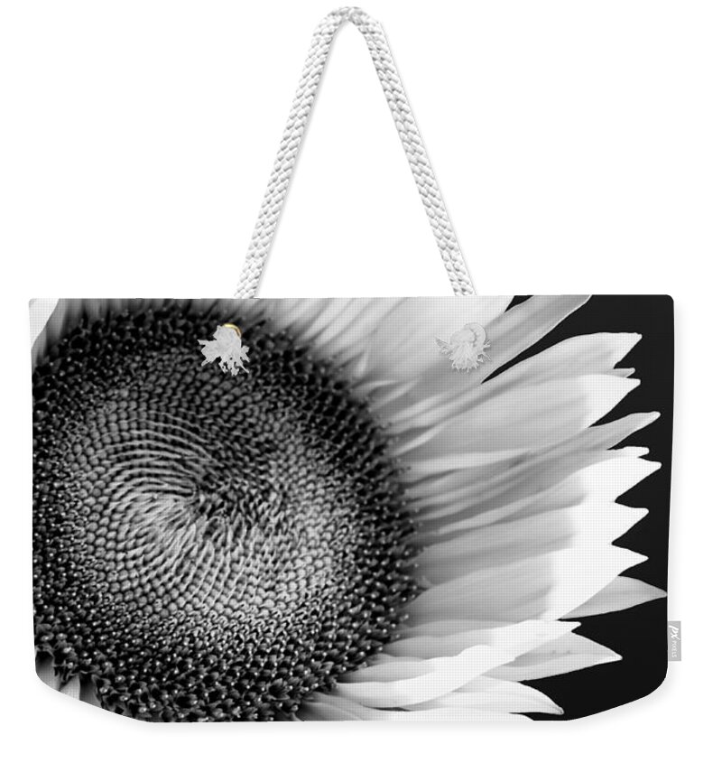 Sunflower Weekender Tote Bag featuring the photograph Sunflower Supermodel by William Dey