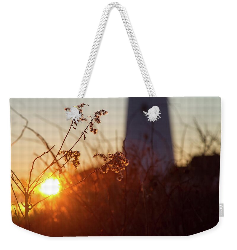 Sunrise Weekender Tote Bag featuring the photograph Sunrise Backlight by Darryl Hendricks