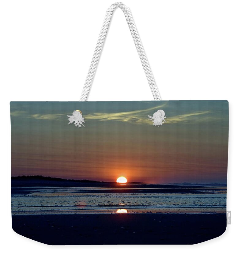 Seas Weekender Tote Bag featuring the photograph Sunrise I X by Newwwman