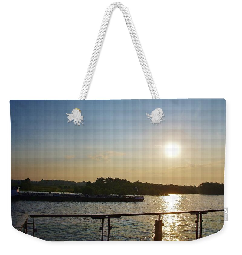 Sunrise Weekender Tote Bag featuring the photograph Sunrise Kinderjik 5 by Phyllis Spoor