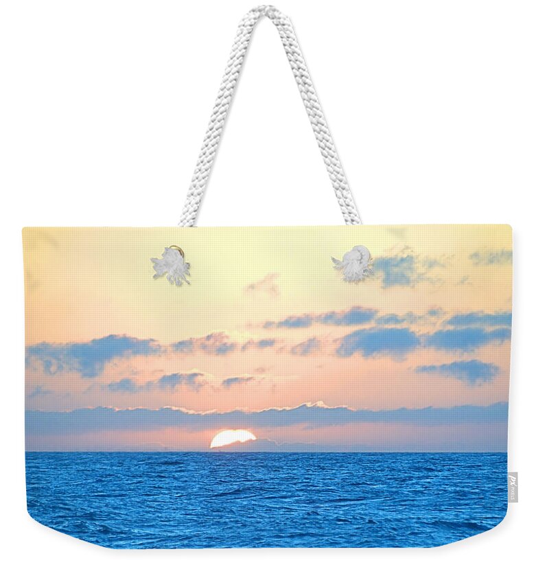 Sweet Weekender Tote Bag featuring the photograph Sunrise by Newwwman
