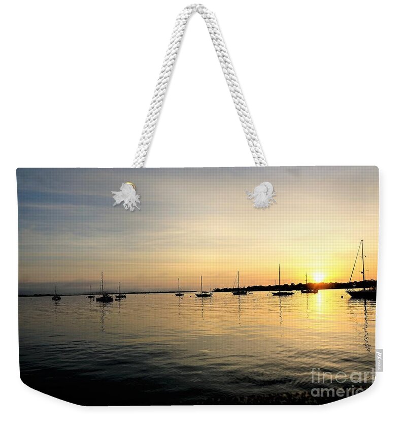 Sunrise Weekender Tote Bag featuring the photograph Sunrise, St. Augustine by Merle Grenz