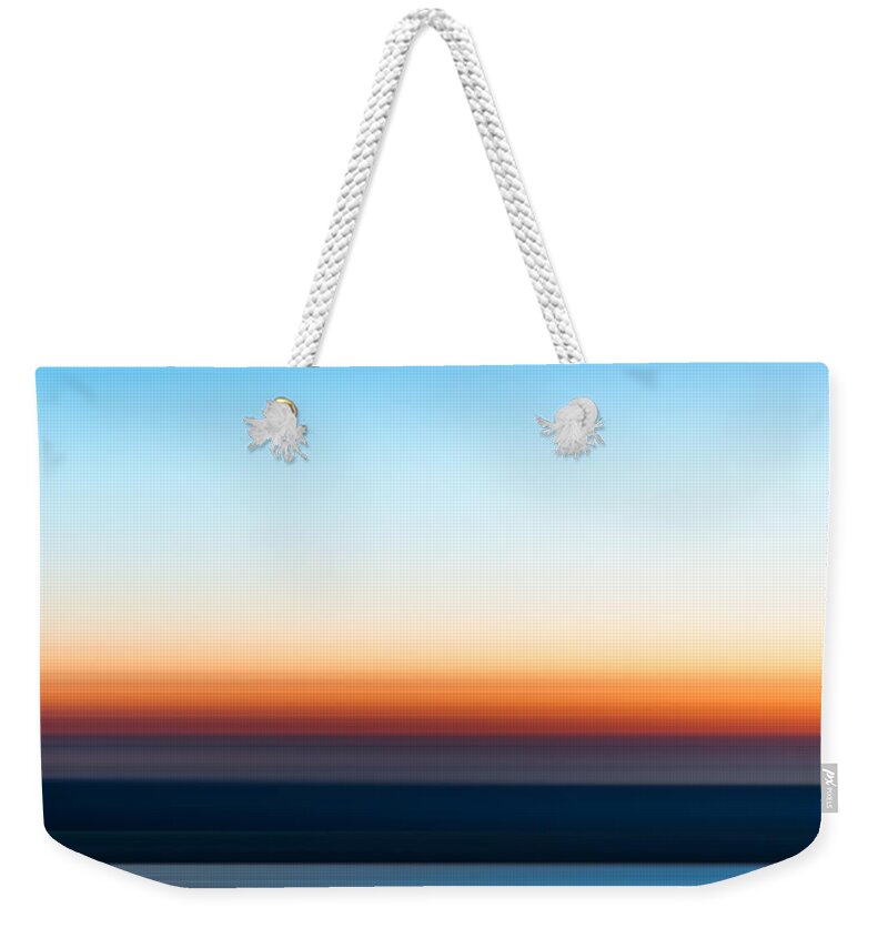 Sunset Weekender Tote Bag featuring the photograph Sunset at Ottawa Lake by Scott Norris