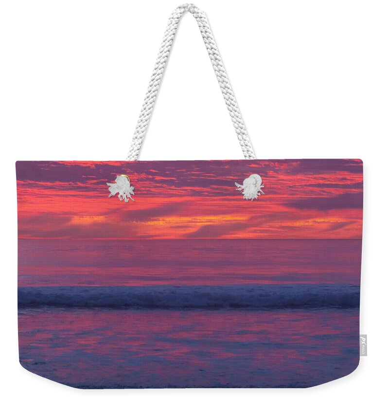 Sunset Weekender Tote Bag featuring the photograph Sunset Colors by Ana V Ramirez