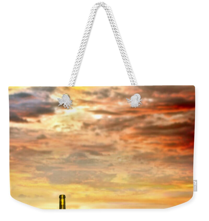 Sunset Devine Weekender Tote Bag featuring the photograph Sunset Devine by Jon Neidert