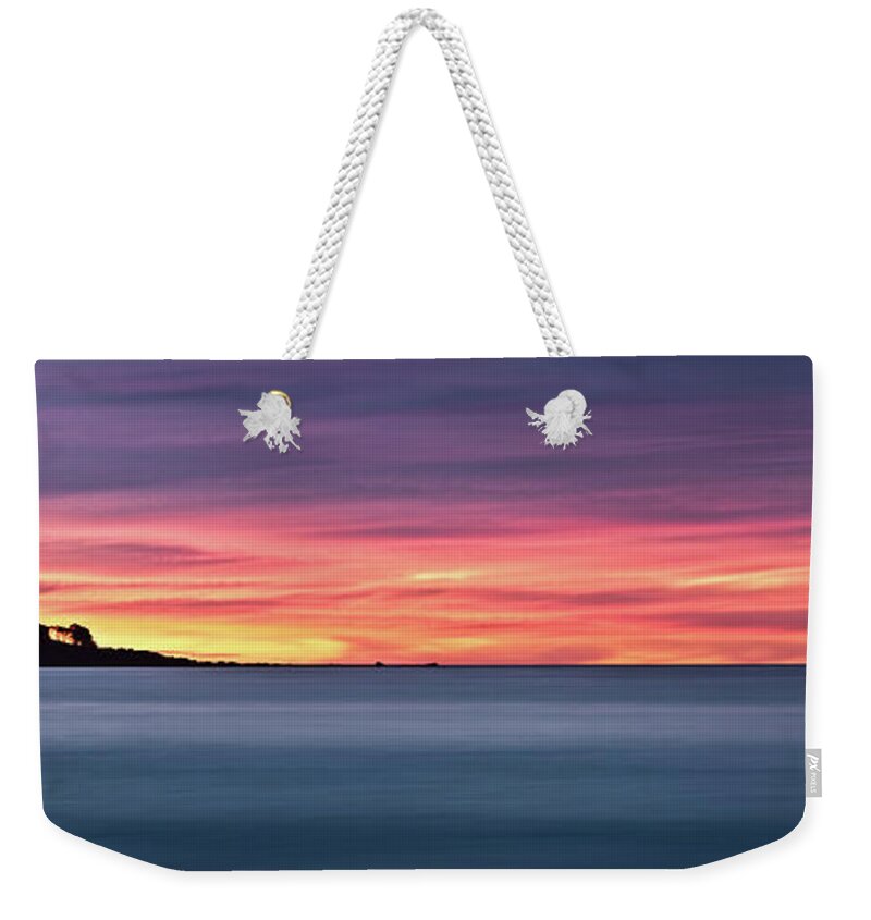 Mad About Wa Weekender Tote Bag featuring the photograph Sunset Penisular, Bunker Bay by Dave Catley