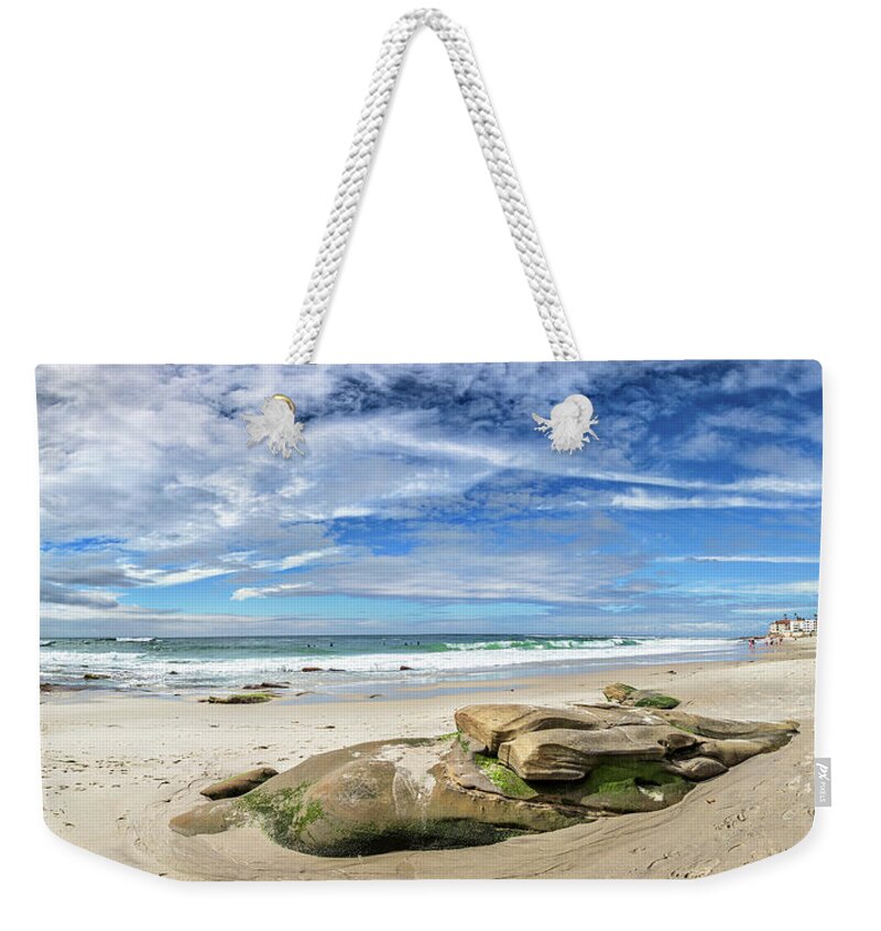 Beach Weekender Tote Bag featuring the photograph Surrounded by Beauty by Peter Tellone