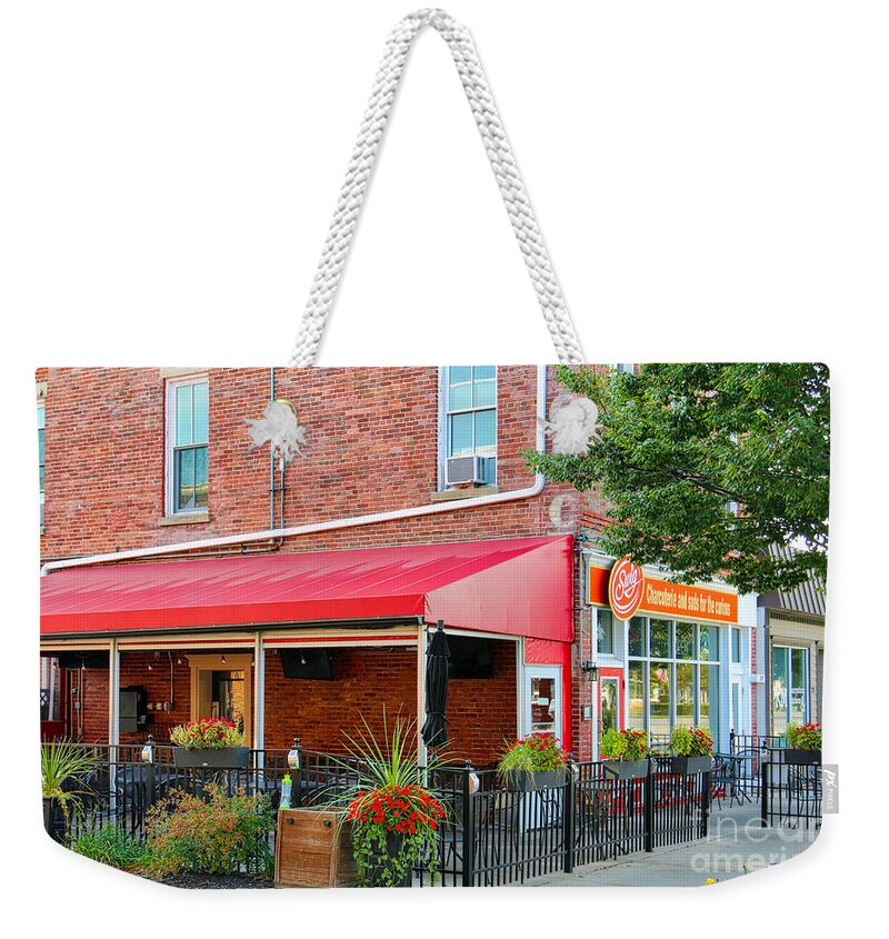 Swig Weekender Tote Bag featuring the photograph Swig Downtown Perrysburg 4044 by Jack Schultz