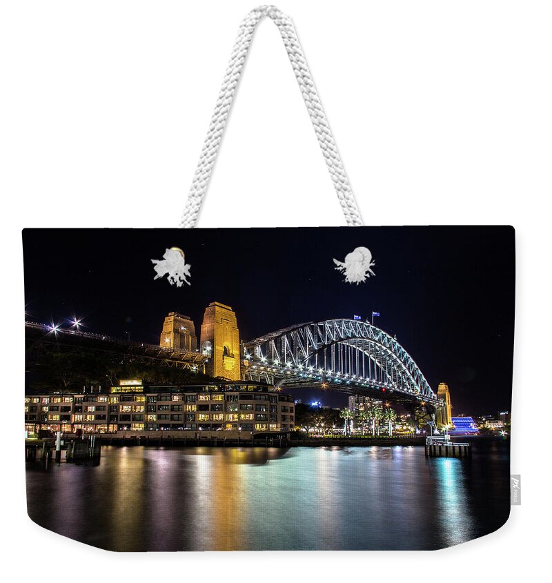 Australia Weekender Tote Bag featuring the photograph Sydney Harbor Bridge by Kenny Thomas