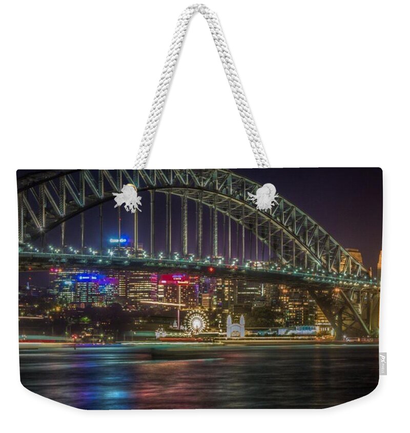 Sydney Harbour Weekender Tote Bags