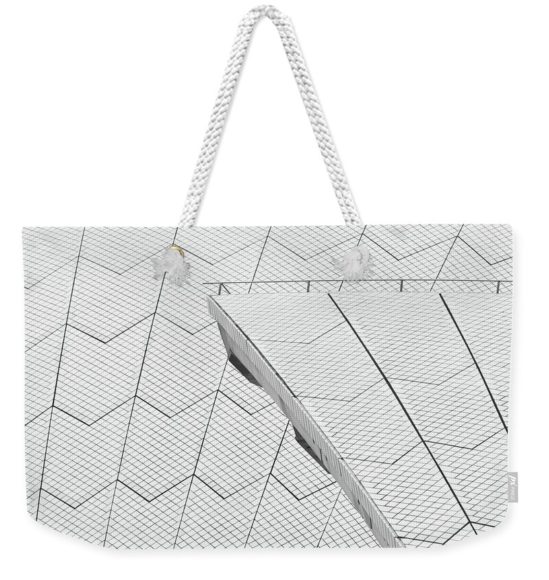Sydney Weekender Tote Bag featuring the photograph Sydney Opera House Roof No. 10-1 by Sandy Taylor
