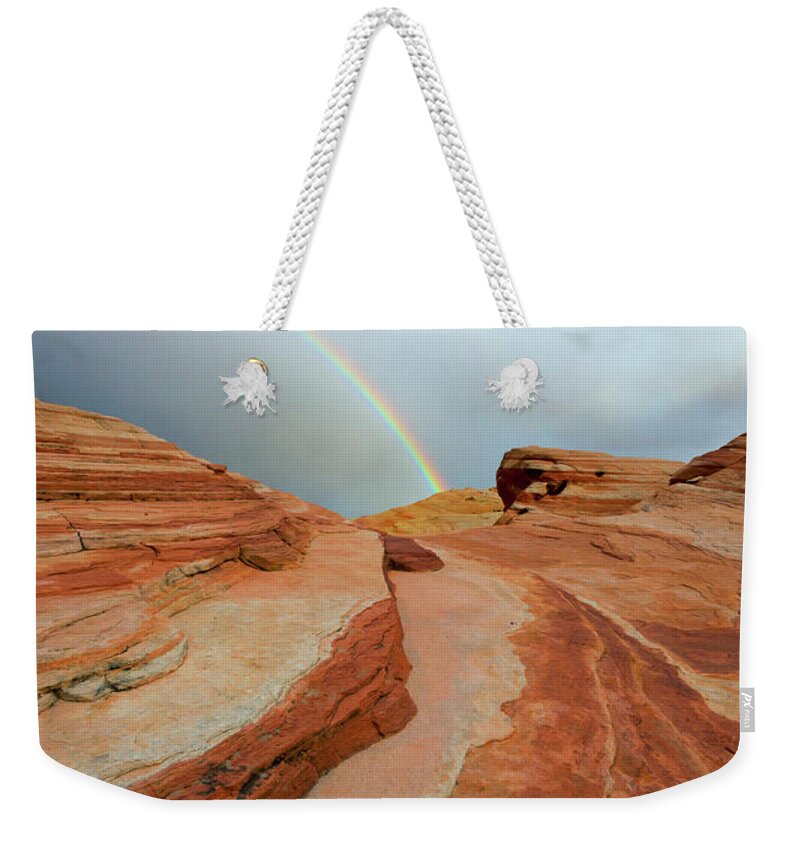 Fire Wave Weekender Tote Bag featuring the photograph Symetry by Michael Dawson