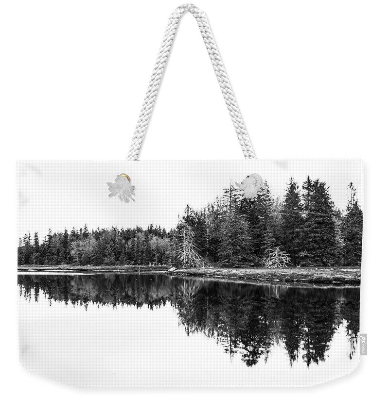Pine Trees Weekender Tote Bag featuring the photograph Symmetry by Holly Ross