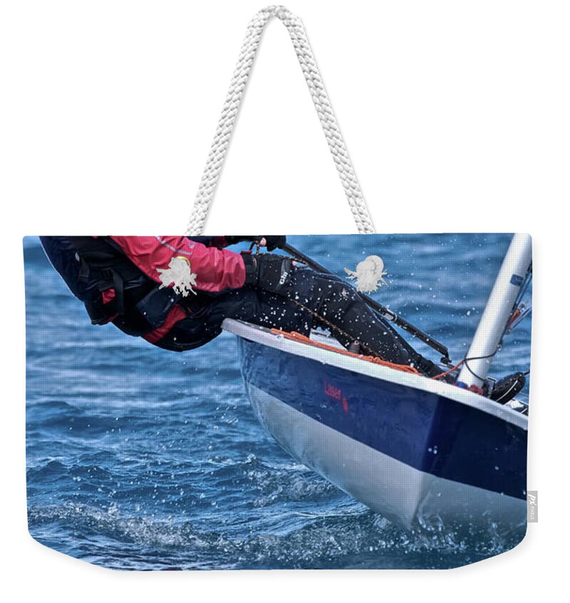 Laser Weekender Tote Bag featuring the photograph Tahoe 47 by Steven Lapkin