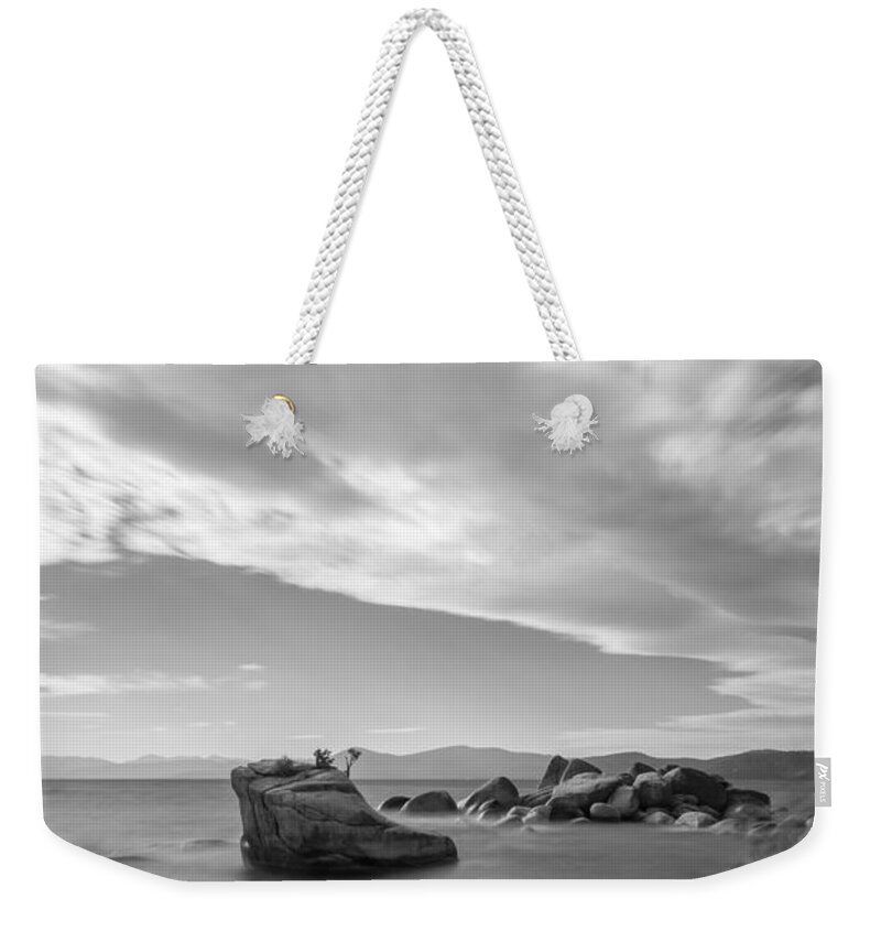 Landscape Weekender Tote Bag featuring the photograph Tahoe Tiara by Jonathan Nguyen