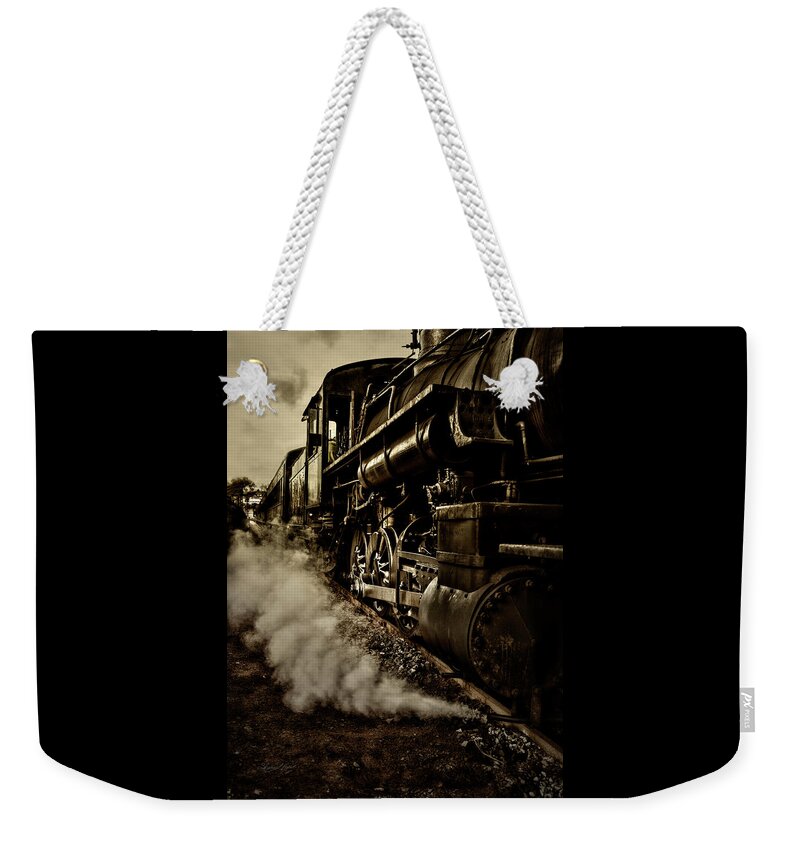 Knoxville Weekender Tote Bag featuring the photograph Taking Off by Sharon Popek