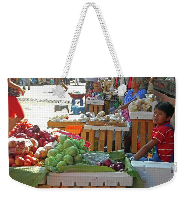 Tapachula Weekender Tote Bag featuring the photograph Tapachula 9 by Ron Kandt
